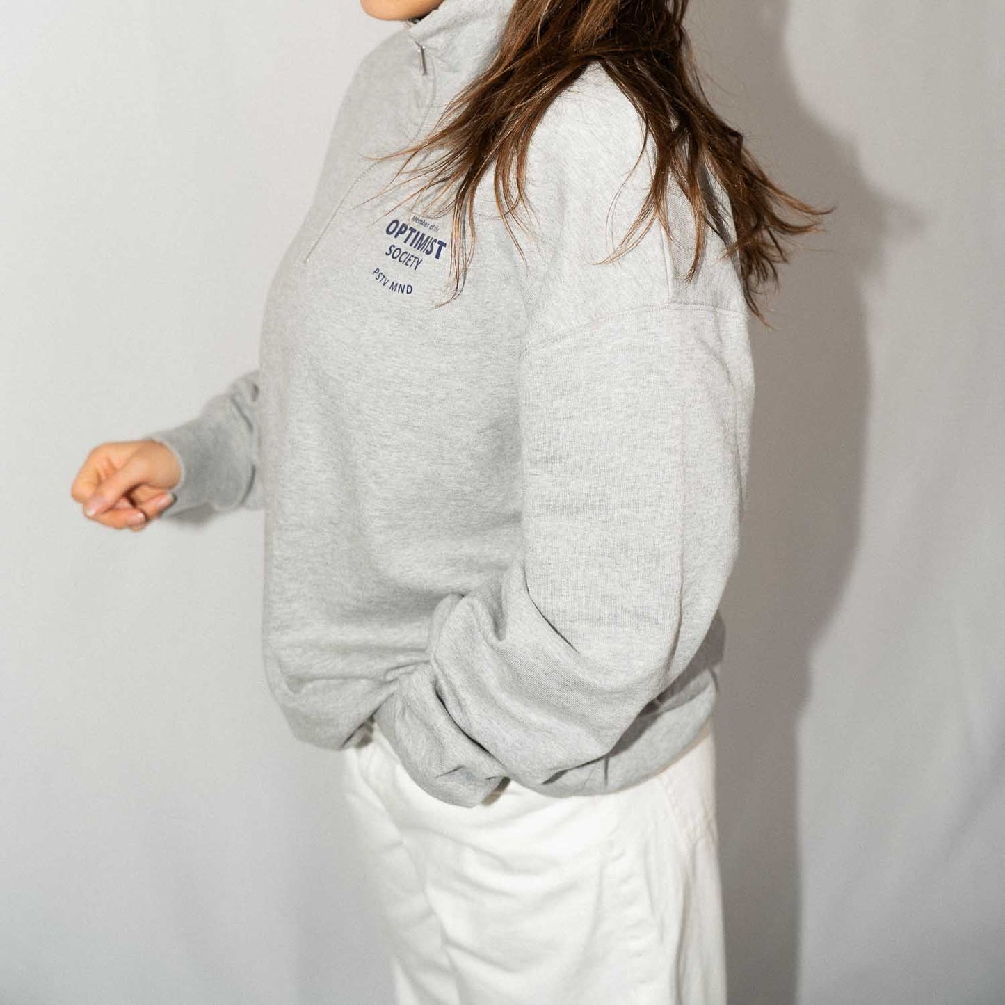 Member of the Optimist Society. Quarter Zip Sweatshirt