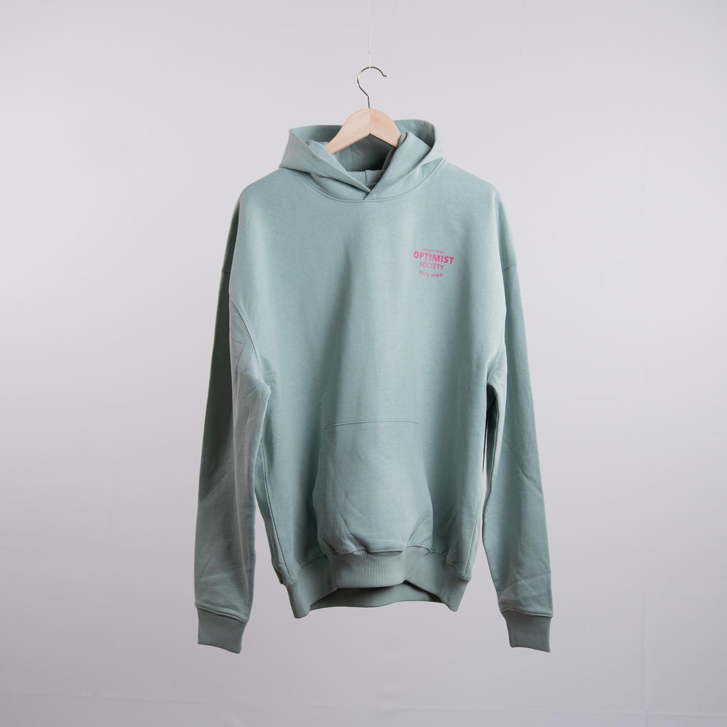 Member of the Optimist Society. Boxy Hoodie