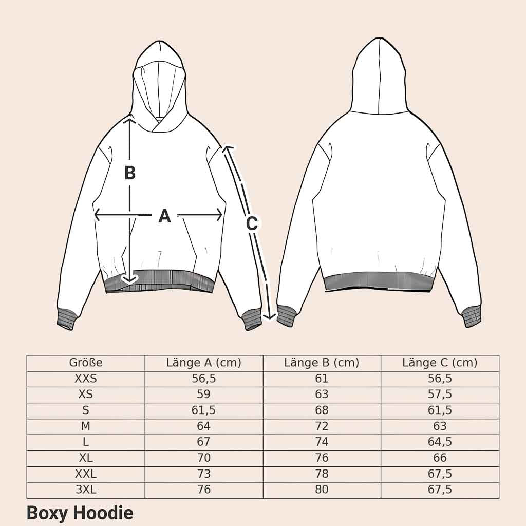 Member of the Optimist Society. Boxy Hoodie