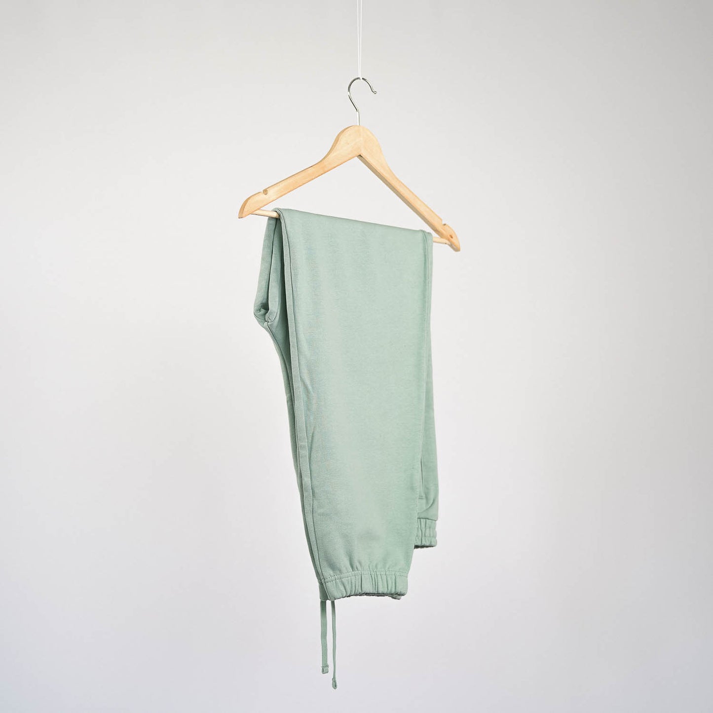 PSTV MND Boxy Bundle Sweatshirt & Basic Pants - Soft Sage