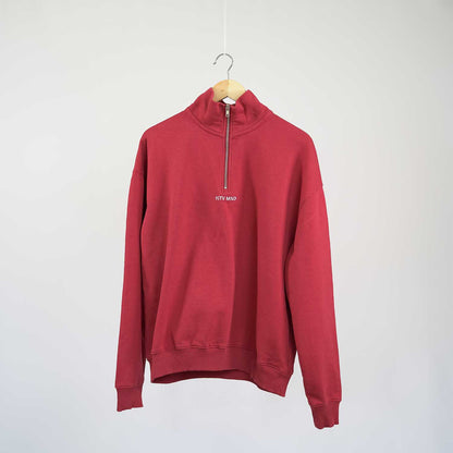 PSTV MND. Quarter Zip Sweatshirt