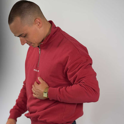 PSTV MND. Quarter Zip Sweatshirt