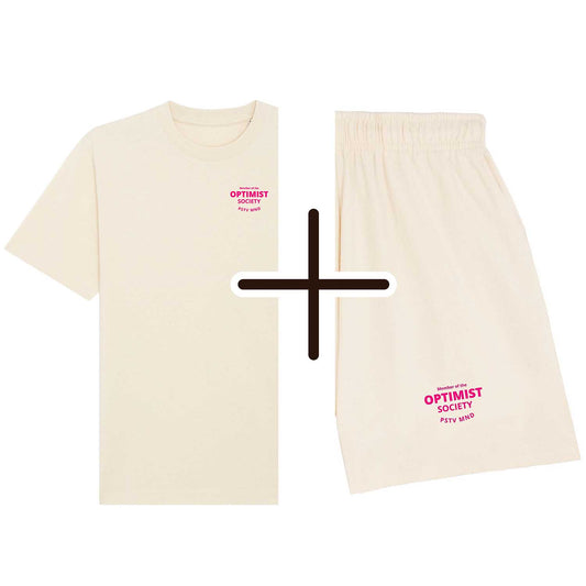 Member of the Optimist Society Summer Bundle Pink