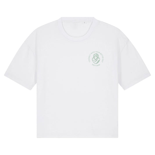 Connect with your better self. Cropped T-Shirt