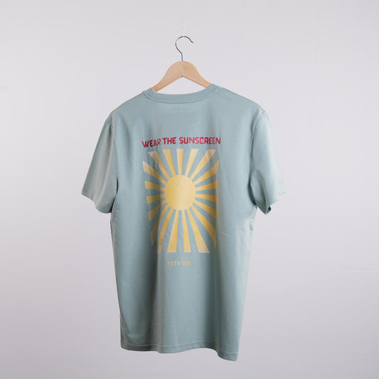 Wear the sunscreen. Basic T-Shirt