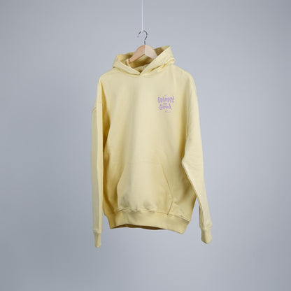 Optimist for Good. Boxy Hoodie in Butter Yellow