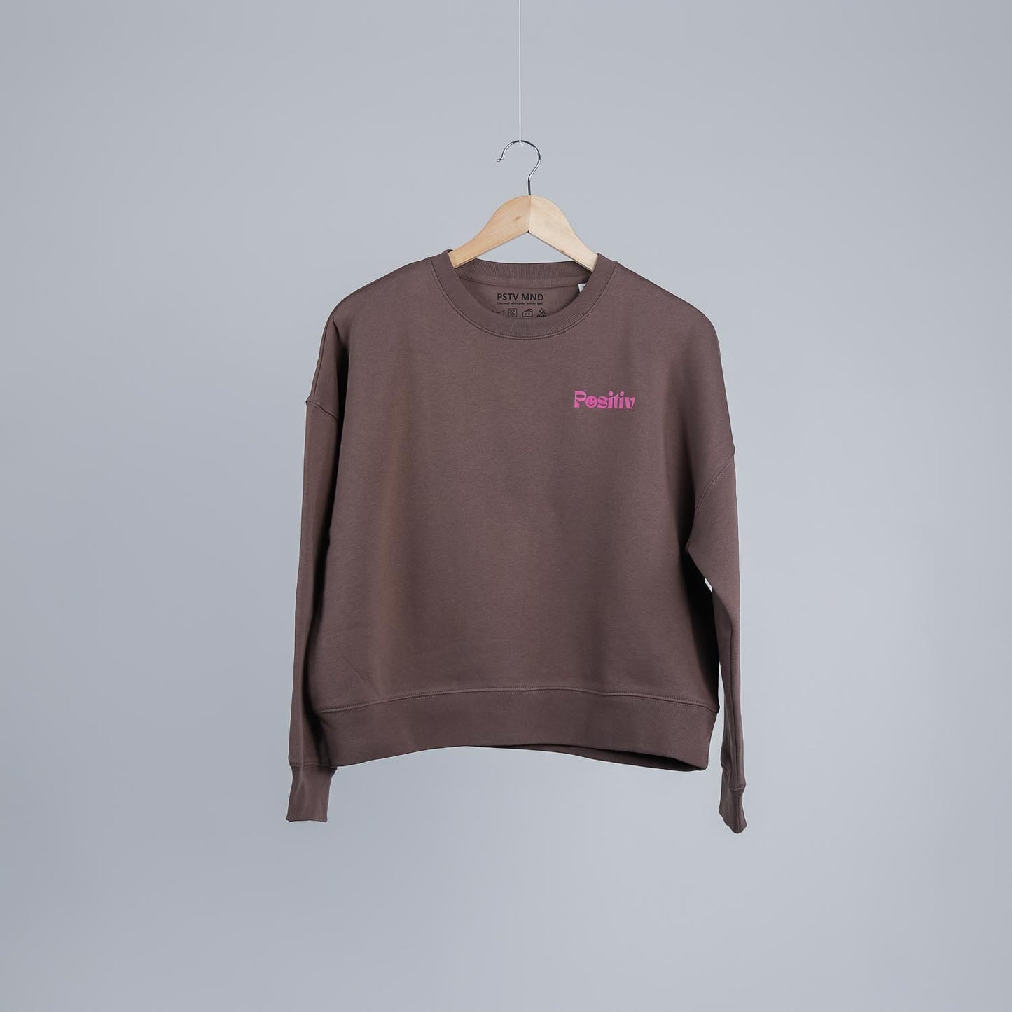 Positiv. Crewneck in Cappuccino.