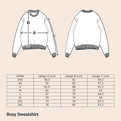 Wear the sunscreen. Boxy Sweatshirt