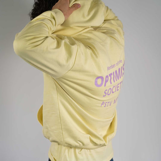 Member of the Optimist Society. Boxy Hoodie