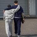 PSTV MND Boxy Bundle Sweatshirt & Basic Pants - Soft Cloud Grey