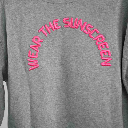 Wear the sunscreen. Boxy Sweatshirt